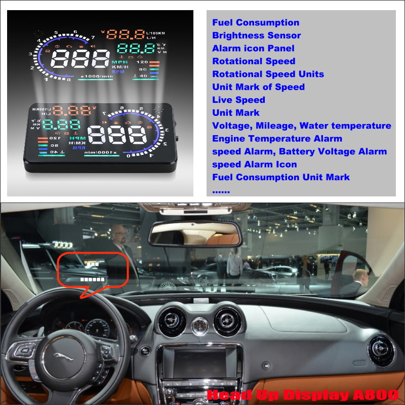 Ծ XE/XF/XJ/XJR 2008-2019 ڵ ׼ OBD HUD ڵ   ÷, ÷  ÷  ũ  ݻ